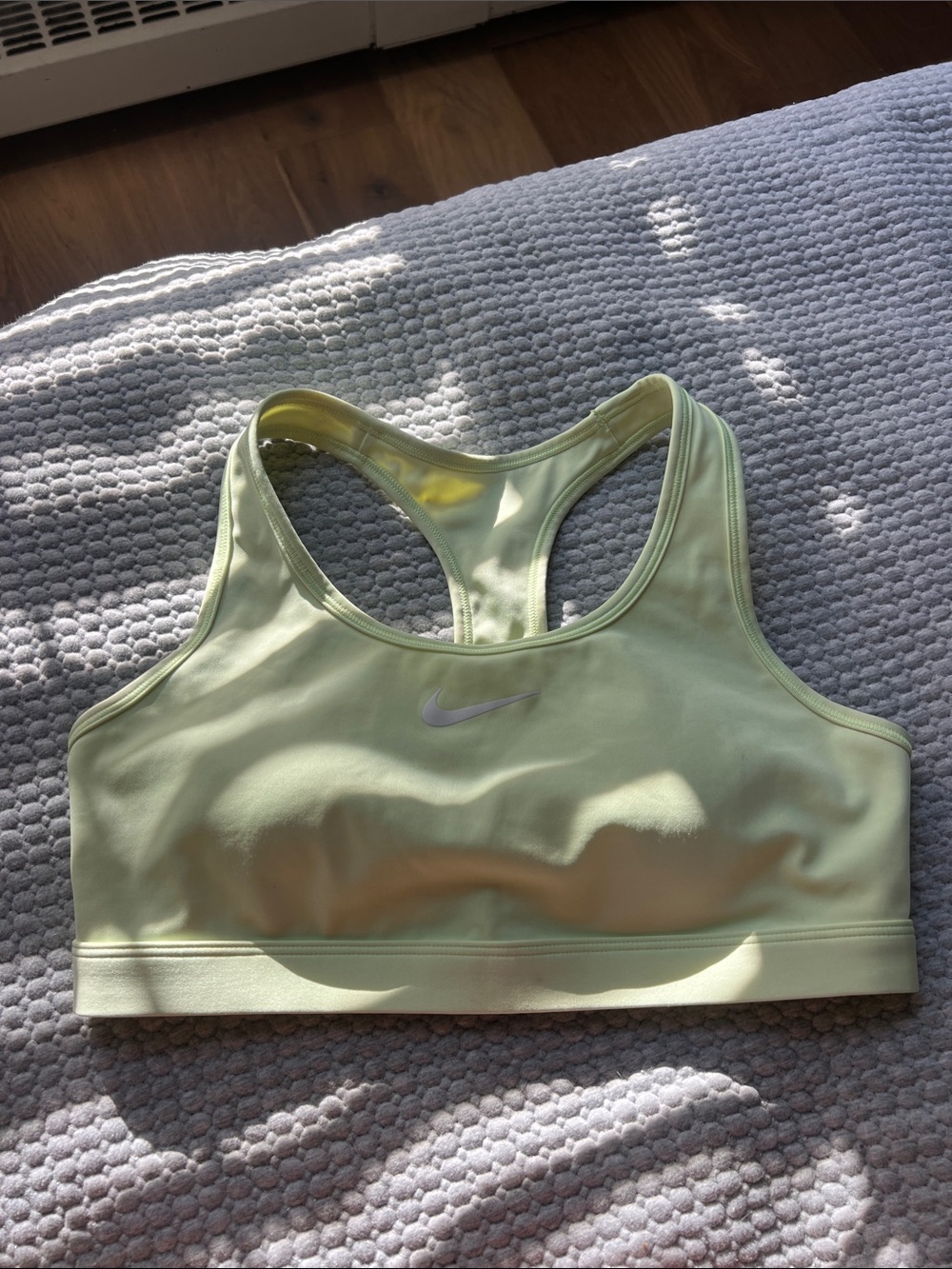 Nike Women’s Light Green Racerback Sports Bra